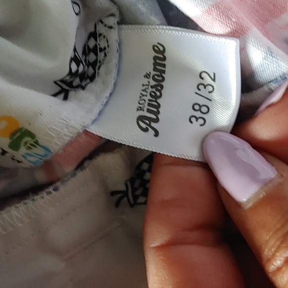 Royal Awesome Trew Brit Golf Pants Sz.38x32 - Picture 7 of 8